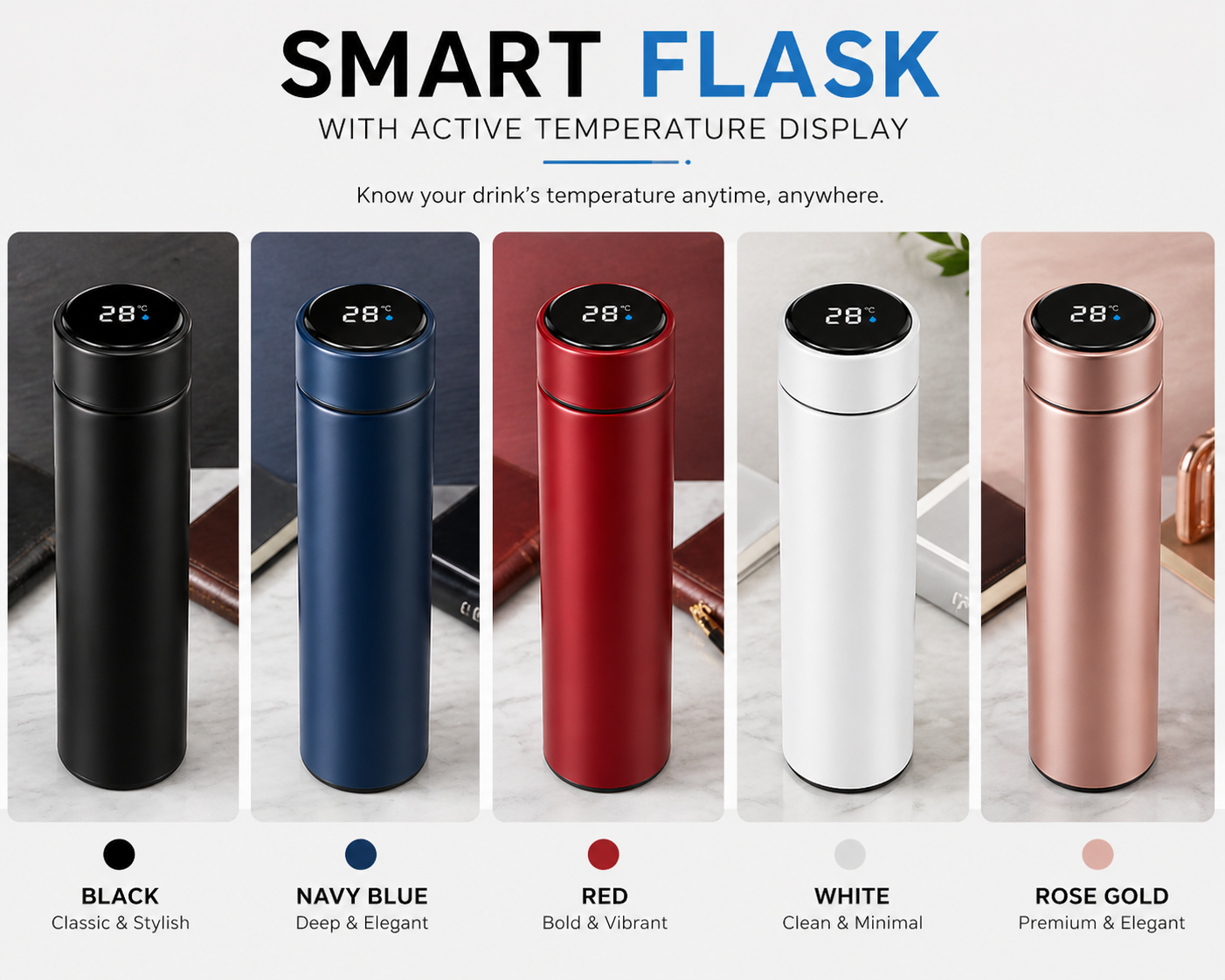 Smart Flask with Temperature Display - Image 5
