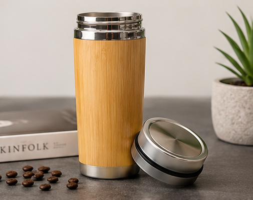 Bamboo Travel Tumbler - Image 3